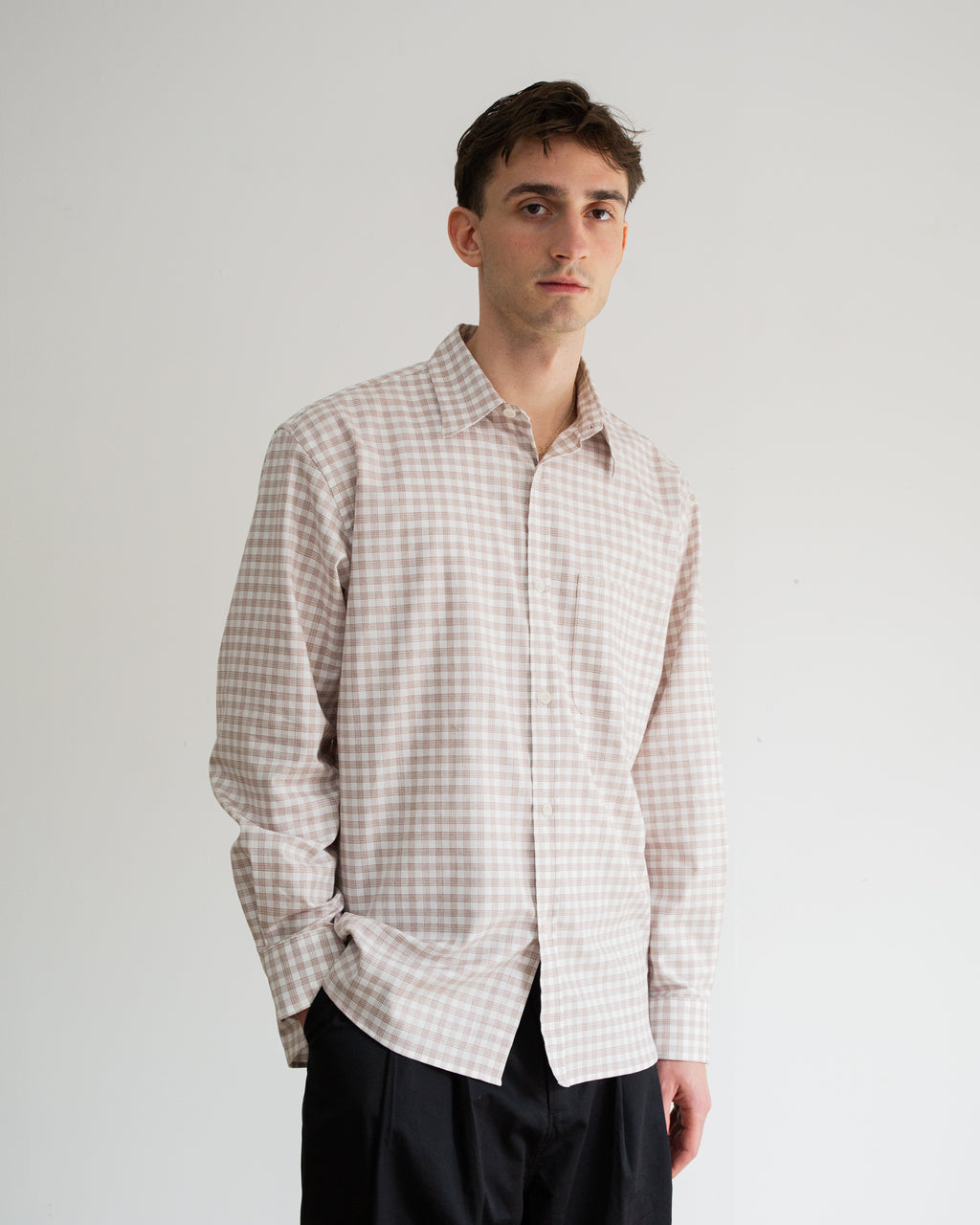 Arne Shirt - Light Checked