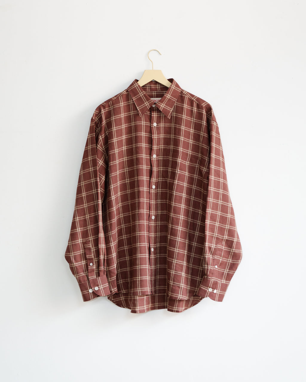 Arne Shirt - Brown Checked