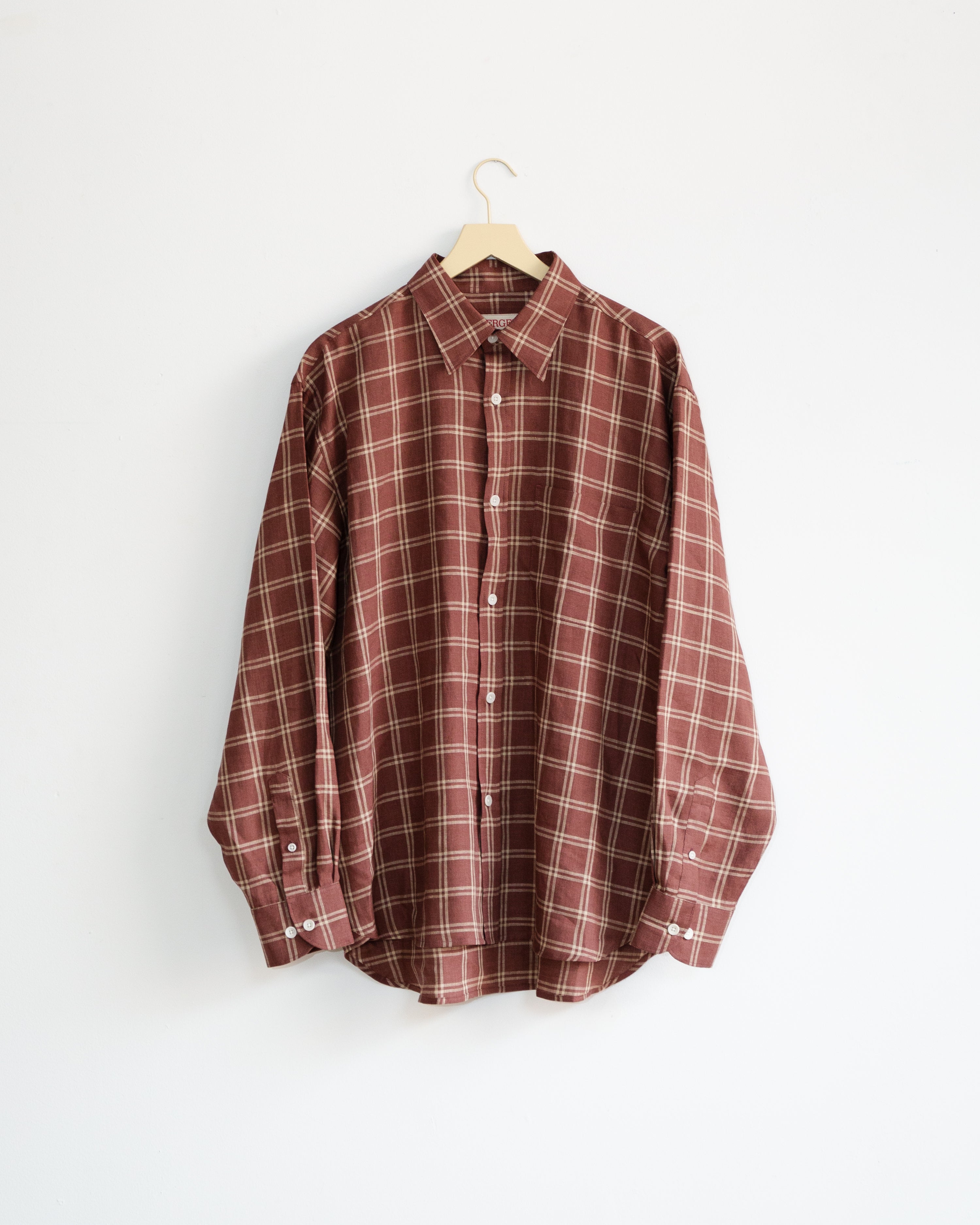 Arne Shirt - Brown Checked