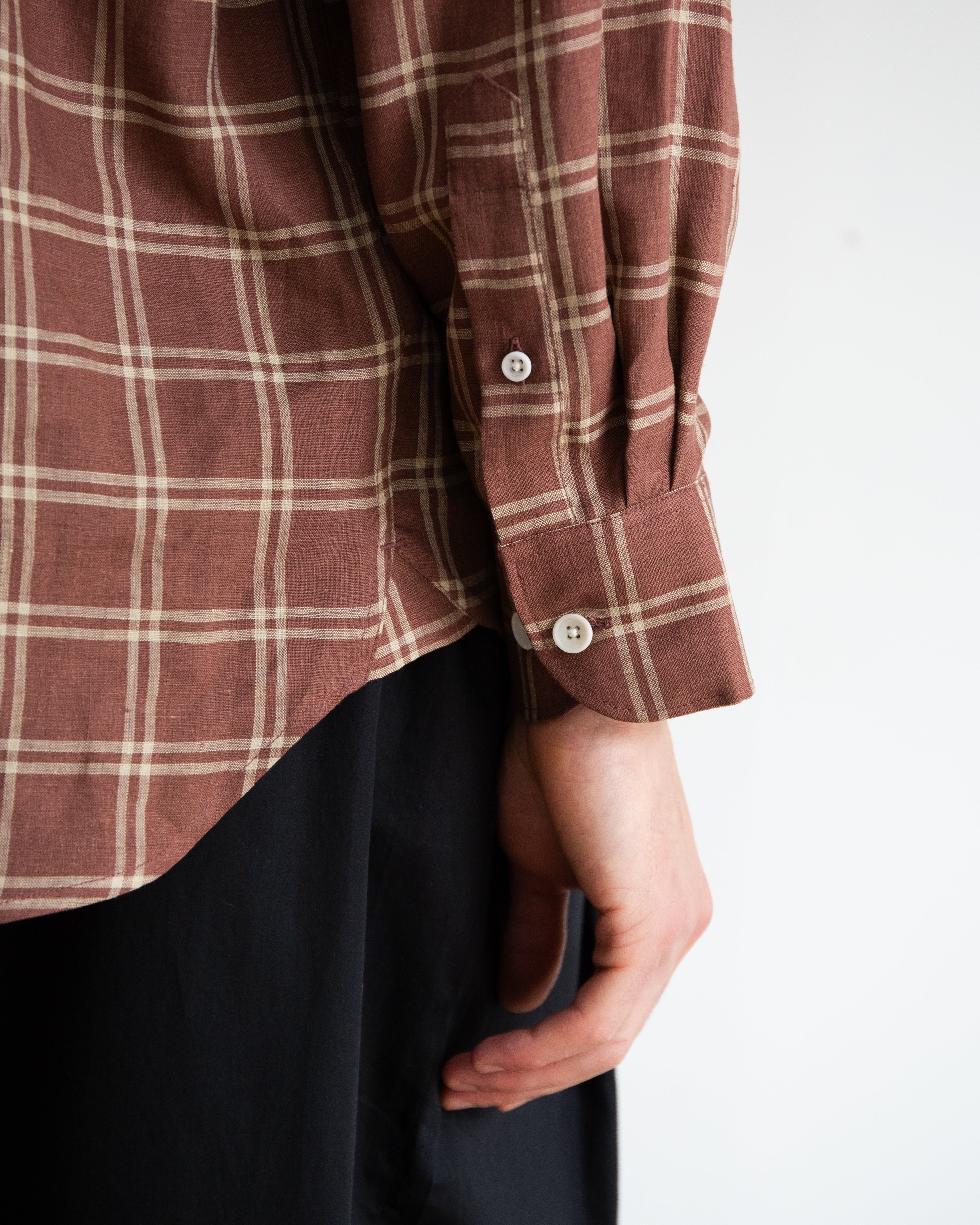 Arne Shirt - Brown Checked