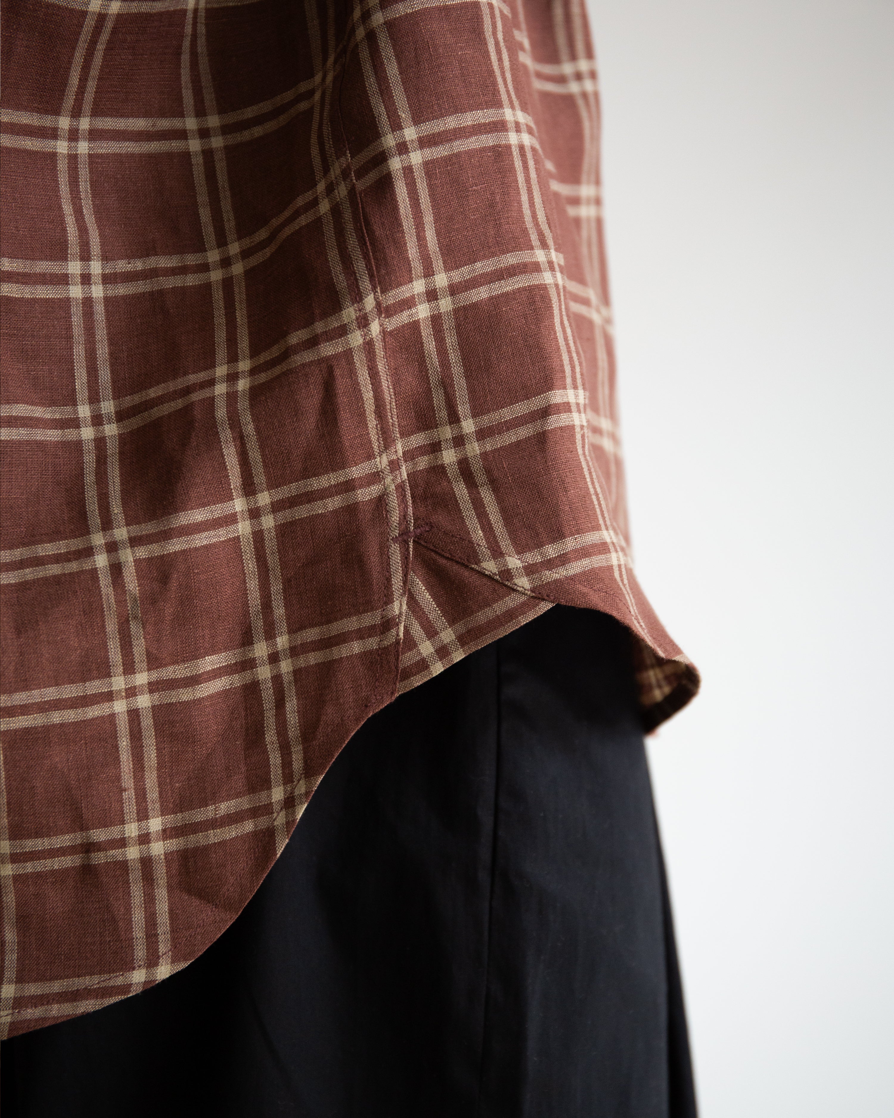 Arne Shirt - Brown Checked